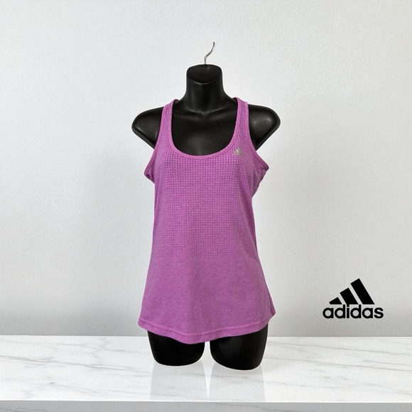 Adidas, AEROKNITT, Climacool Tank Top, XS, Purple 🏃♀️➡️ - Picture 1 of 9